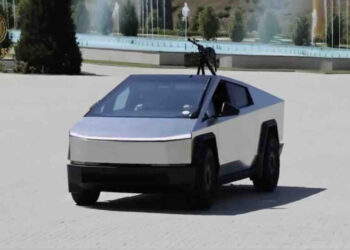 Kadırov Tesla “Cybertruck”ı Ukrayna ilə müharibəyə göndərdi – VİDEO