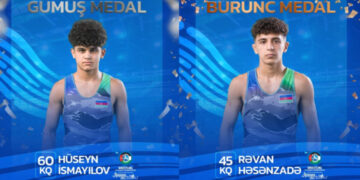 Daha iki güləşçimiz dünya çempionatında MEDAL QAZANDI