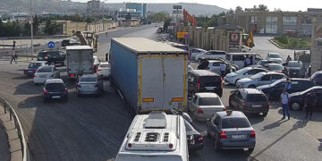 Bakının cənub girişi bağlandı (FOTO)