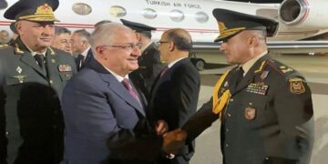 Türkiyənin hərbi rəhbərliyi Bakıya gəldi – VİDEO