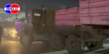 Lökbatanda yük avtomobili qəza TÖRƏTDİ: Ölən var