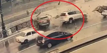 Ötən gün Bakıda baş verən qəzanın ANBAAN VİDEOSU