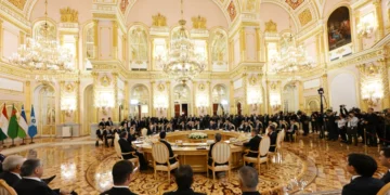 İlham Əliyev Moskvada MDB Dövlət Başçıları Şurasının geniş tərkibdə iclasında iştirak edib