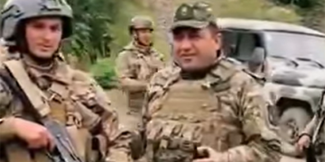 Döyüşdən çıxıb toyuna yola salınan hərbçimiz… – Video