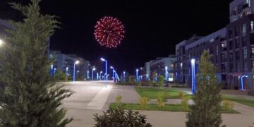 Şuşa, Xankəndi və Füzulidə atəşfəşanlıq olub – VİDEO