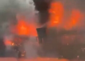 Zavoddakı yanğından yeni – Görüntülər