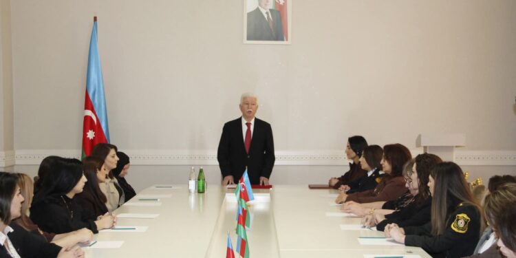 Cəlilabadda 8-Mart Beynəlxalq Qadınlar günü münasibətilə tədbir keçirilib.