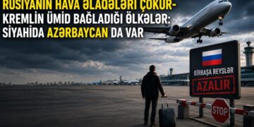 Rusiyanın hava əlaqələri çökür- Kreml həm də Azərbaycana ümidlidir