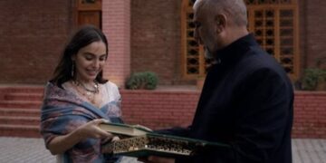 Leyla Əliyeva Masallıda Cümə məscidini ziyarət edib