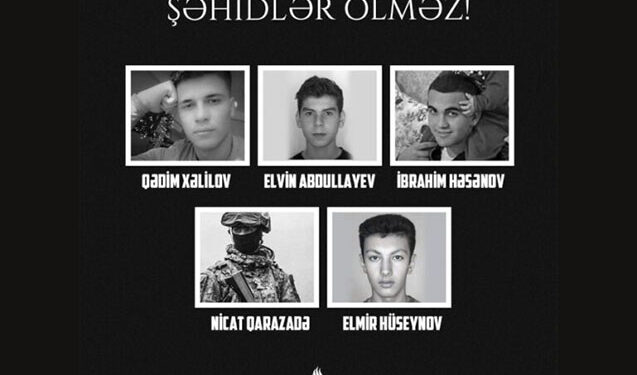 Şəhidlərimiz arasında beş futbolçu da var