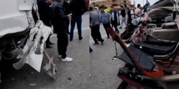 Bakı-Sumqayıt yolunda ağır avtomobil qəzası – FOTO/VİDEO