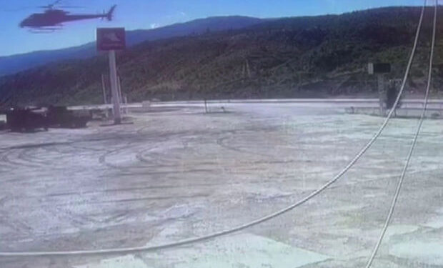 Türkiyədə helikopter yanacaqdoldurma məntəqəsinə enib yanacaq doldurdu – FOTO