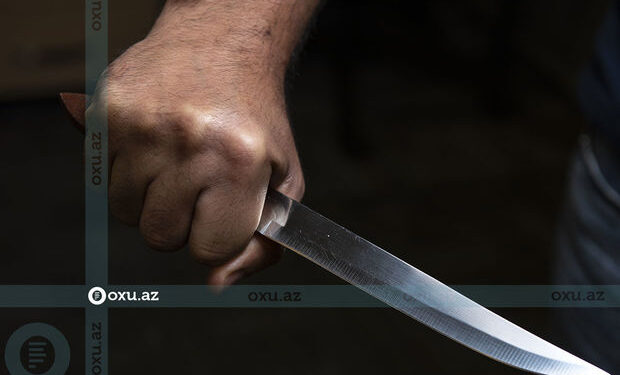Kişi arvadını bıçaqlayıb qaçdı