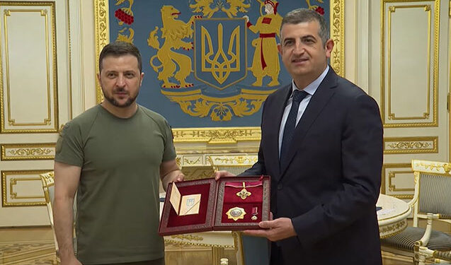 Zelenski Haluk Bayraktara orden verdi – Video
