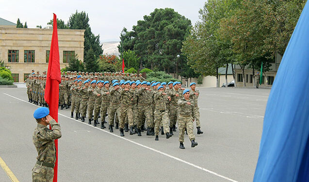 Komando başlanğıc kursu”nun buraxılış mərasimi olub
