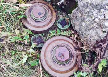 Ermənilərin basdırdığı minalar aşkar edilir – Video