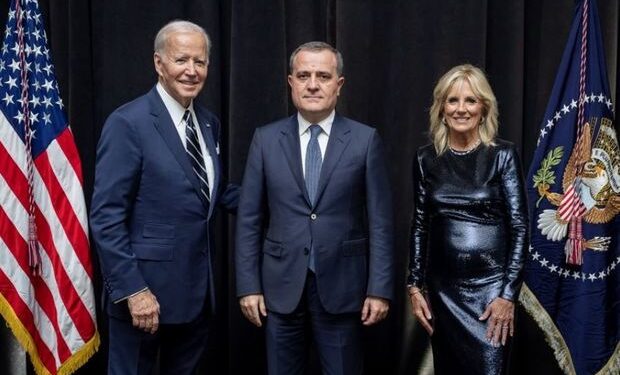 Ceyhun Bayramov Co Bayden tərəfindən təşkil edilən rəsmi qəbulda iştirak edib – FOTO