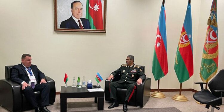 Azərbaycan ilə Belarus arasında hərbi əməkdaşlıq məsələləri müzakirə edilib