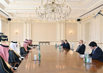 Prezident İlham Əliyev Səudiyyə Ərəbistanı Krallığının xarici işlər nazirini qəbul edib – YENİLƏNİB + VİDEO