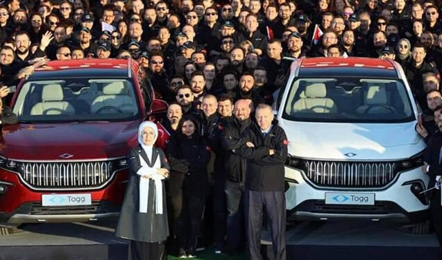 Ərdoğan Türkiyənin ilk elektromobilini təqdim etdi – Fotolar