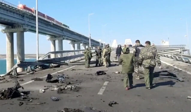 Krım körpüsündəki partlayışı kim təşkil edib