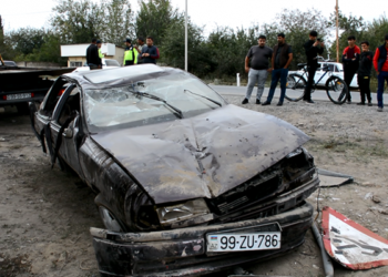 İmişlidə ağır qəza, yaralılar var