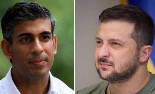 Sunak ilk zəngini Zelenskiyə etdi