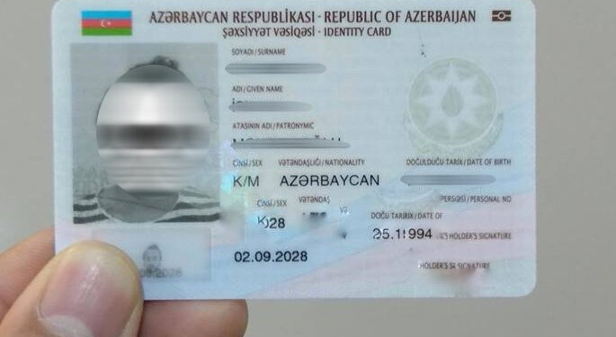 Şəxsiyyət vəsiqəsi ilə bağlı yenilik – QANUN dəyişir