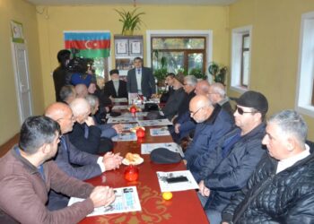 CƏLİLABAD RAYON VETERANLAR TƏŞKİLATI 3-DEKABR BEYNƏLXALQ ƏLİLLƏR GÜNÜ MÜNASİBƏTİ İLƏ TƏDBİR KEÇİRİB