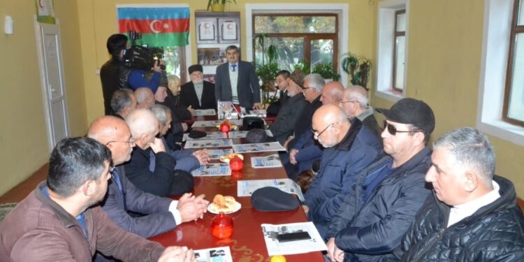 CƏLİLABAD RAYON VETERANLAR TƏŞKİLATI 3-DEKABR BEYNƏLXALQ ƏLİLLƏR GÜNÜ MÜNASİBƏTİ İLƏ TƏDBİR KEÇİRİB