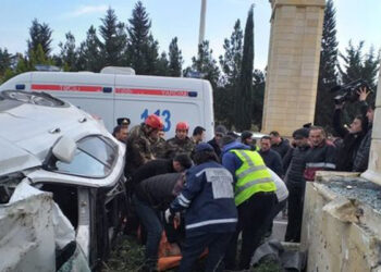 Tovuzda maşın bazara girdi – Ölən və yaralananlar var
