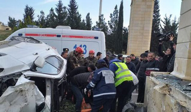 Tovuzda maşın bazara girdi – Ölən və yaralananlar var
