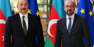 Prezident İlham Əliyev Şarl Mişeli Laçın-Xankəndi yolu ətrafındakı vəziyyət barədə məlumatlandırıb