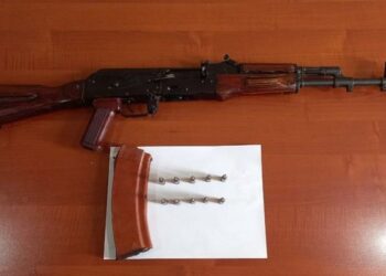 Ağcabədi sakinindən “Kalaşnikov” avtomatı götürülüb – FOTO/VİDEO