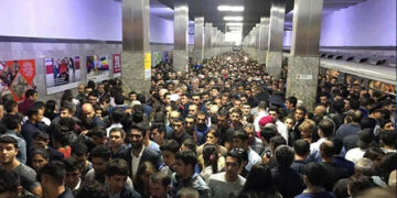 Bakı metrosunda qorxulu anlar – VİDEO