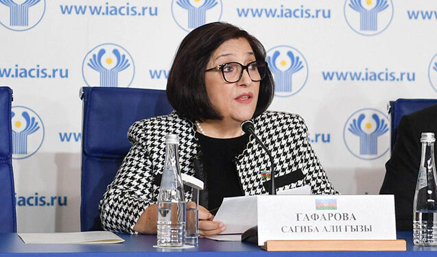 Sahibə Qafarova erməni spikerin yalanlarını ifşa etdi