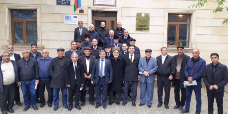 VETERANLAR TƏŞKİLATI 31 MART AZƏRBAYCANLILARIN SOYQIRIMI İLƏ BAĞLI TƏDBİR KEÇİRİB