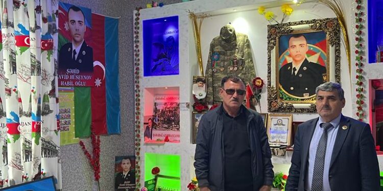 VETERAN TƏŞKİLATININ ÜZVLƏRİ ŞƏHİD AİLƏLƏRİNİ ZİYARƏT EDİBLƏT