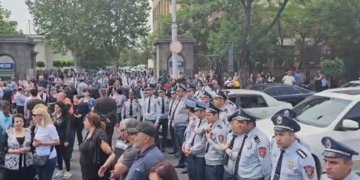 İrəvanda yenə aksiya keçirilir – Video