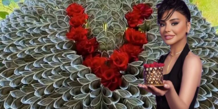 Vüsaləyə 1 dəstə dollar hədiyyə etdilər – FOTOLAR