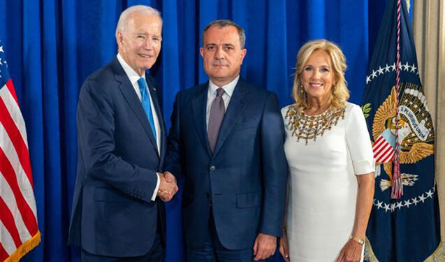 Ceyhun Bayramov Baydenlə görüşdü