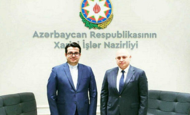 İran səfiri Azərbaycan XİN rəhbərinin müavini ilə görüşüb