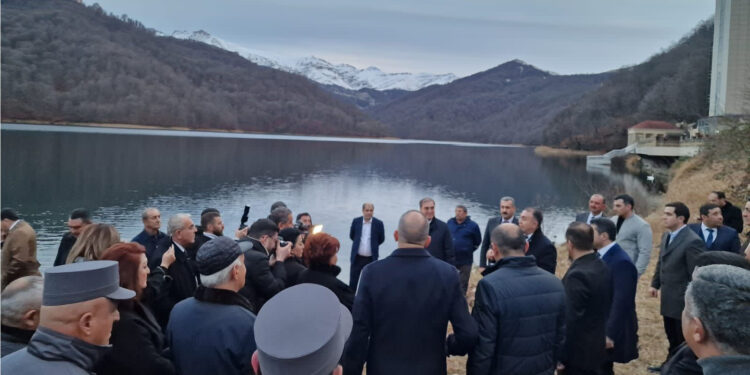 Göygöl Milli Parkında 1500-dən çox balıq su hövzəsinə buraxılıb – Fotolar