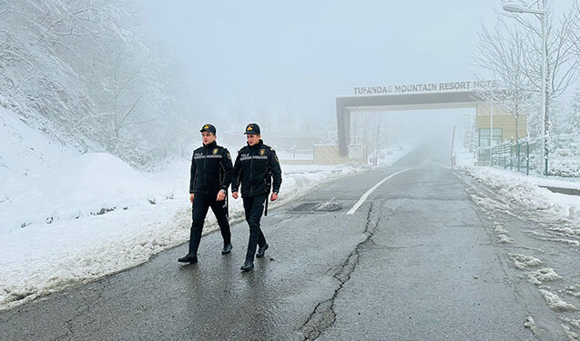 Polis gücləndirilmiş rejimdə işləyir – Fotolar