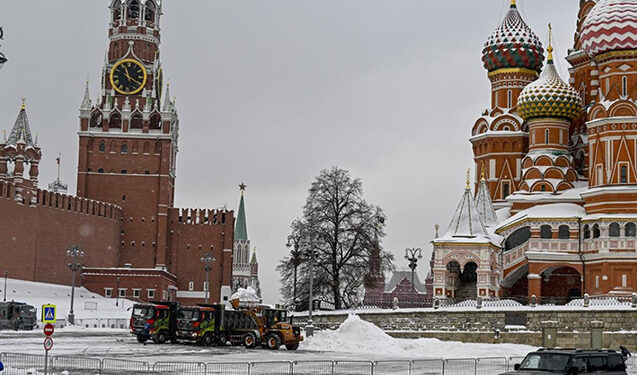Qara bürünən Moskva – Fotolar