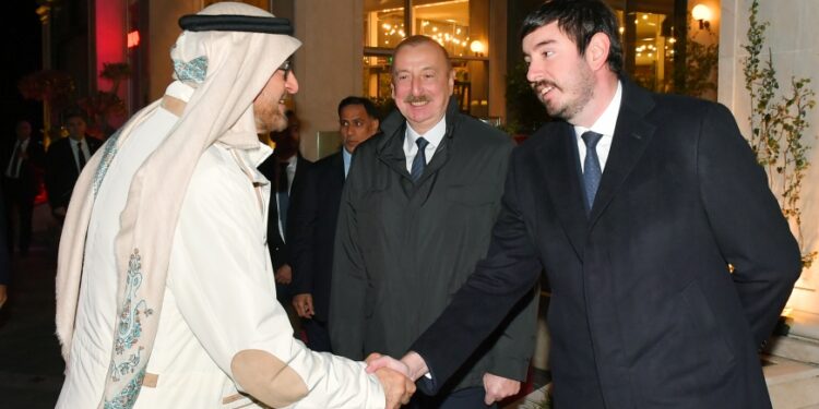 Rəsmi zifayətə Heydər Əliyev də qatıldı – Fotolar