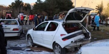 İranda terrorun törədildiyi ərazidən – Fotolar