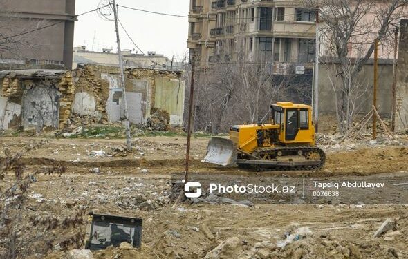 “Sovetski”də tikinti aparılır, İcra Hakimiyyətinin xəbəri yoxdur (FOTO)