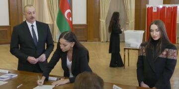 Prezidentlə ailəsinin Xankəndidən – Tarixi görüntüləri