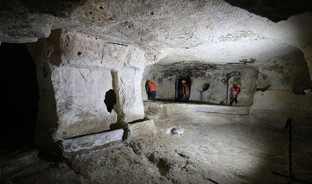 Türkiyənin yeraltı şəhəri istifadəyə veriləcək – Görüntülər